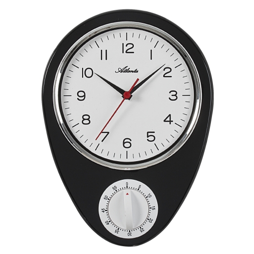 Wanduhr mit Timer