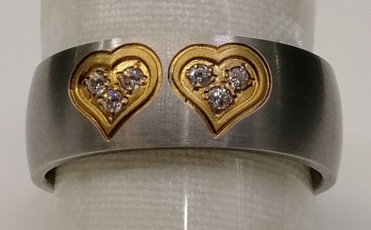 Ring mit Herzchen Ring mit Herzchen