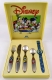 BSF DISNEY Besteckset mit Uhr, Gravur beidseitig Name und Datum