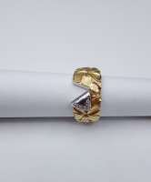 Ring Silber mit Teilvergoldung